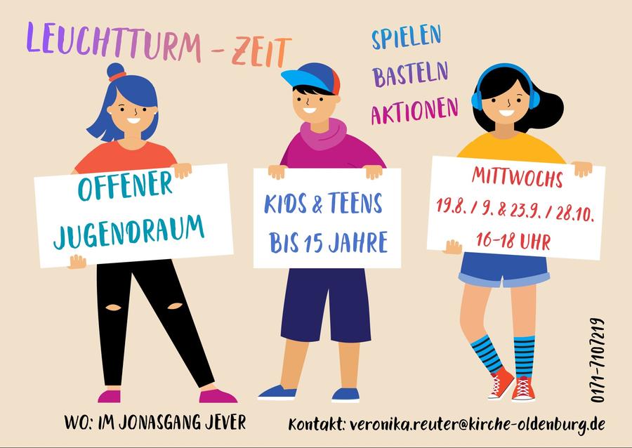 Leuchtturmzeit für Kids und Teens bis 15 Jahre