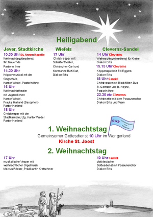 Heiligabend und Weihnachten 2025