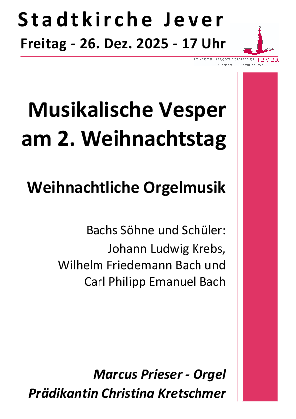 2. Weihnachtstag 2025