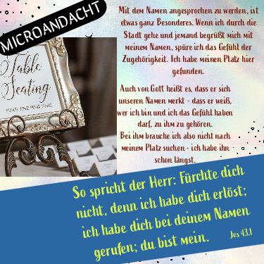 Micro-Andacht 2025