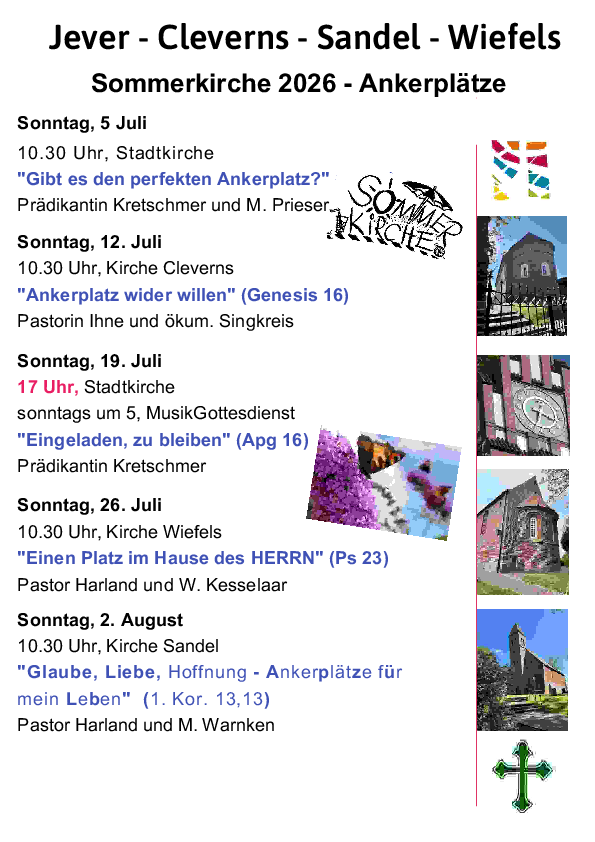 Sommerkirche 2026